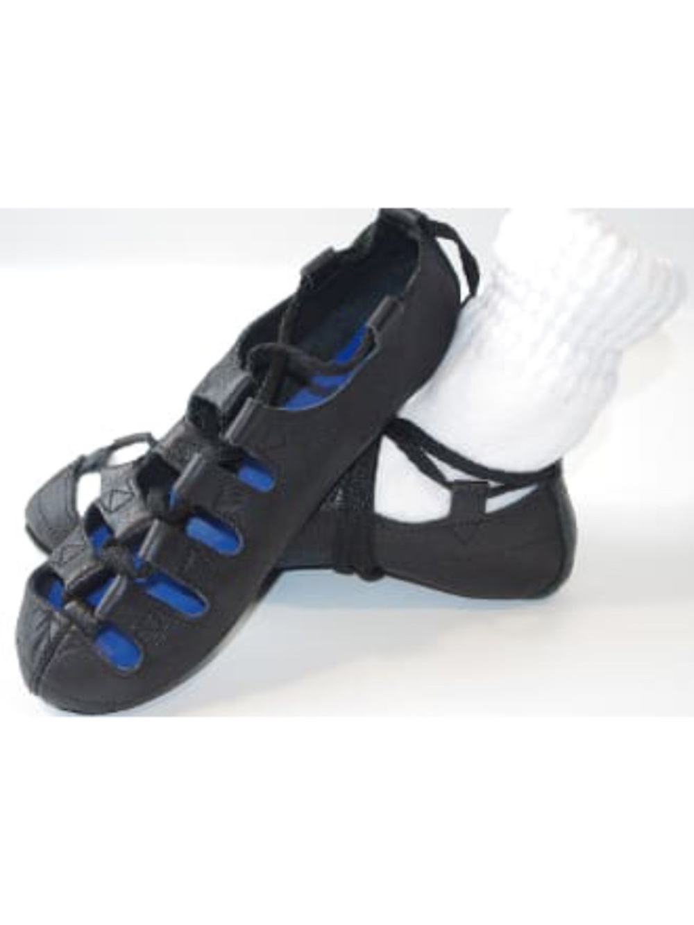 Fay Platinum Suede Sole Irish Dance Ghillies - Soft, Pumps, UK 8.5 Adult